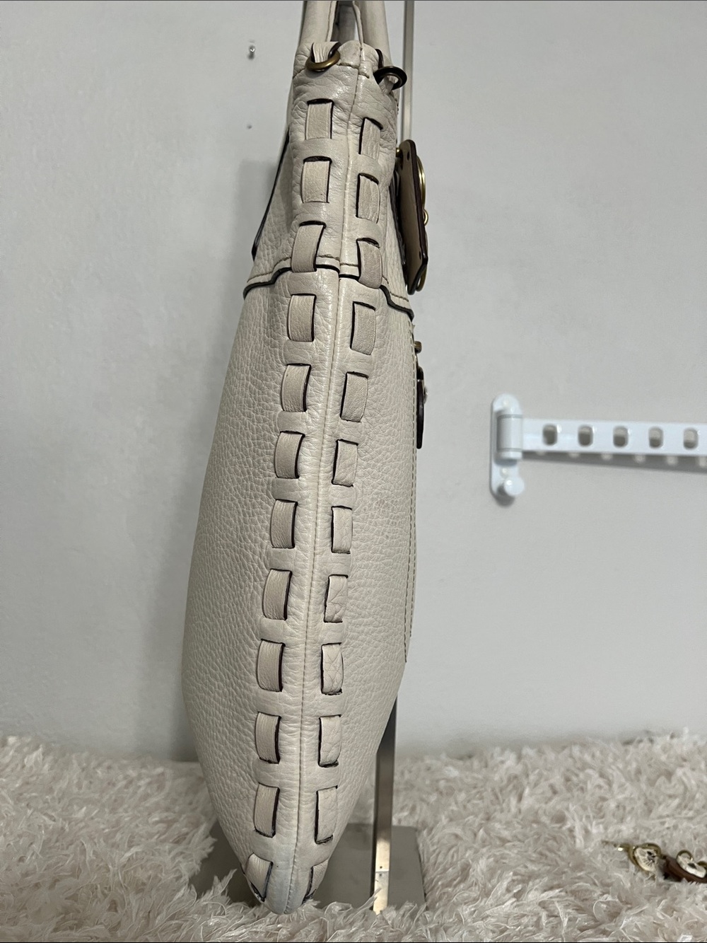 Rare Sample Coach Legacy Thompson Slim Tote Cream - Picture 5 of 16